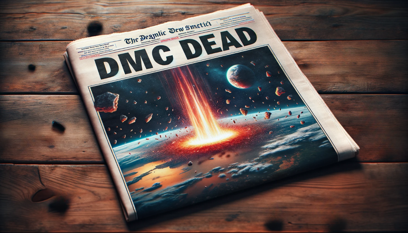 DMC DEAD — The Dino Mining Corporation falls